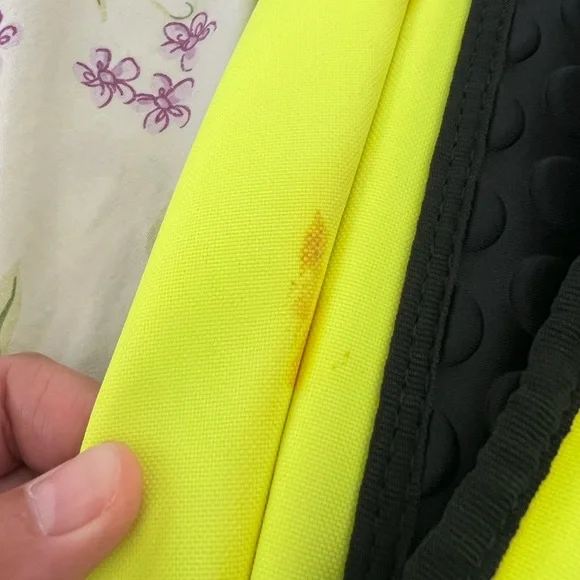 Moncler Fragment Neon Yellow and Black Backpack